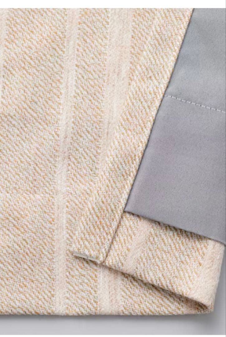 【ニトリ】ベージュ ドレープカーテンANV001 100×200×2枚