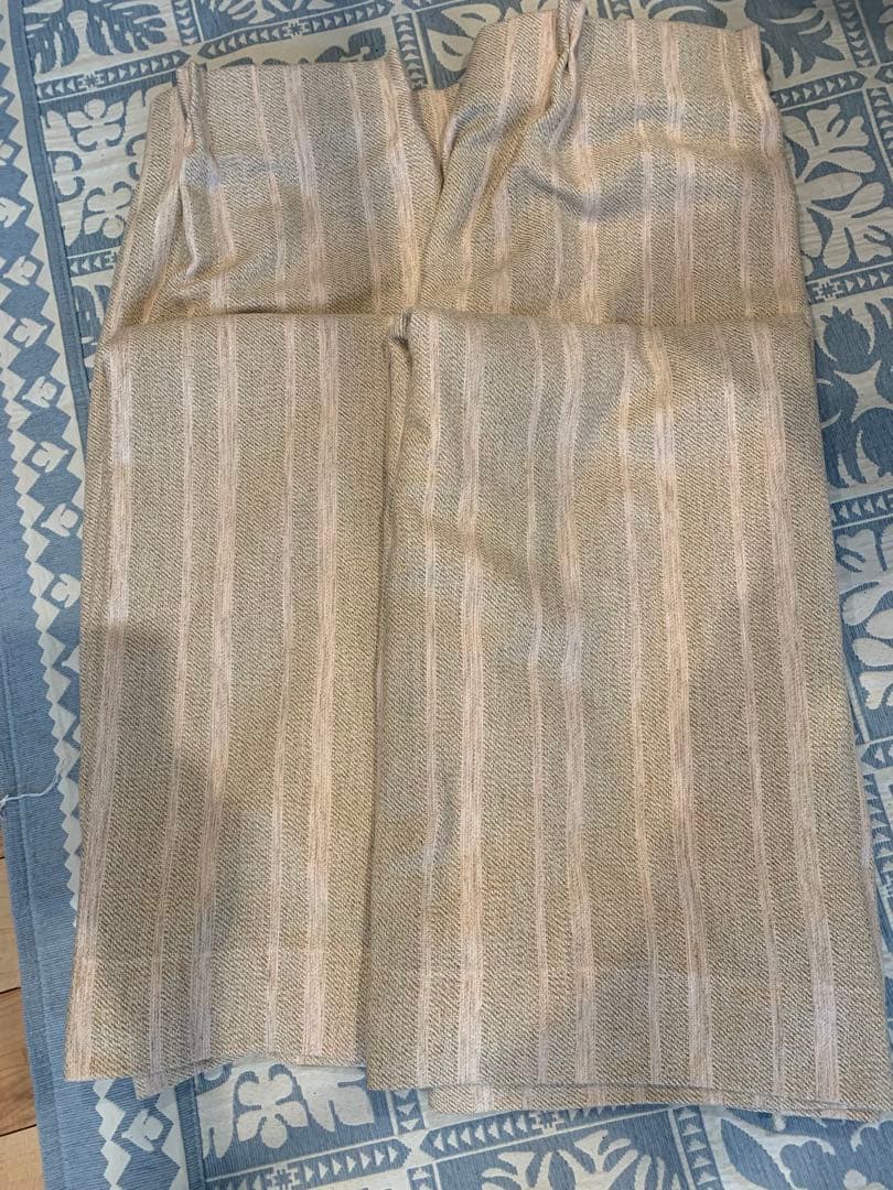 【ニトリ】ベージュ ドレープカーテンANV001 100×200×2枚