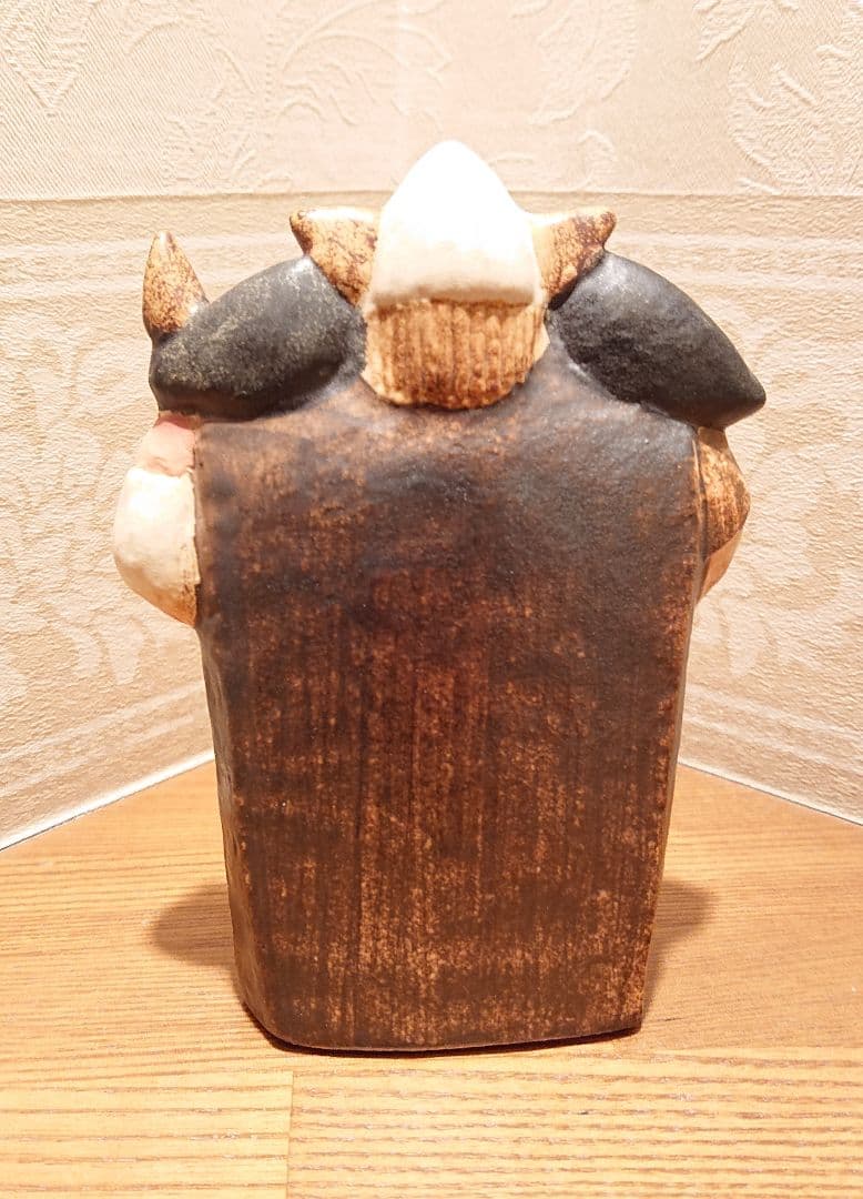 Lisa Larson リサラーソン バイキング ウィズ バード（ブラウン