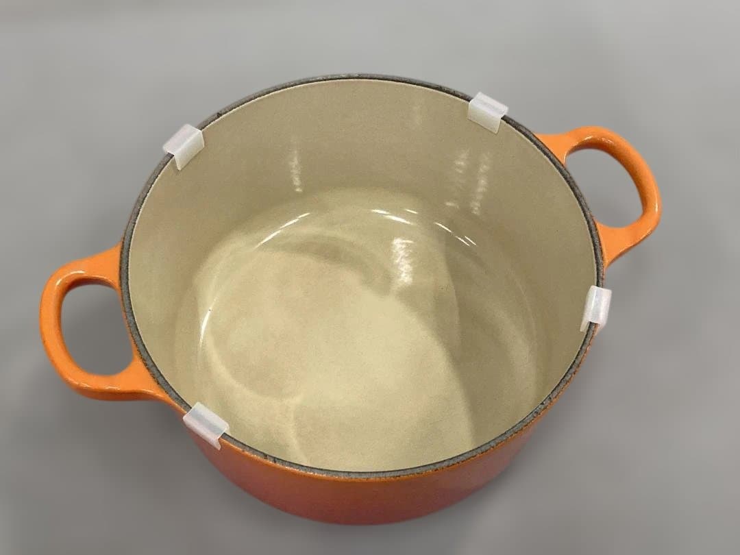 LE CREUSET ココット・ロンド　オレンジ 18cm ル・クルーゼ