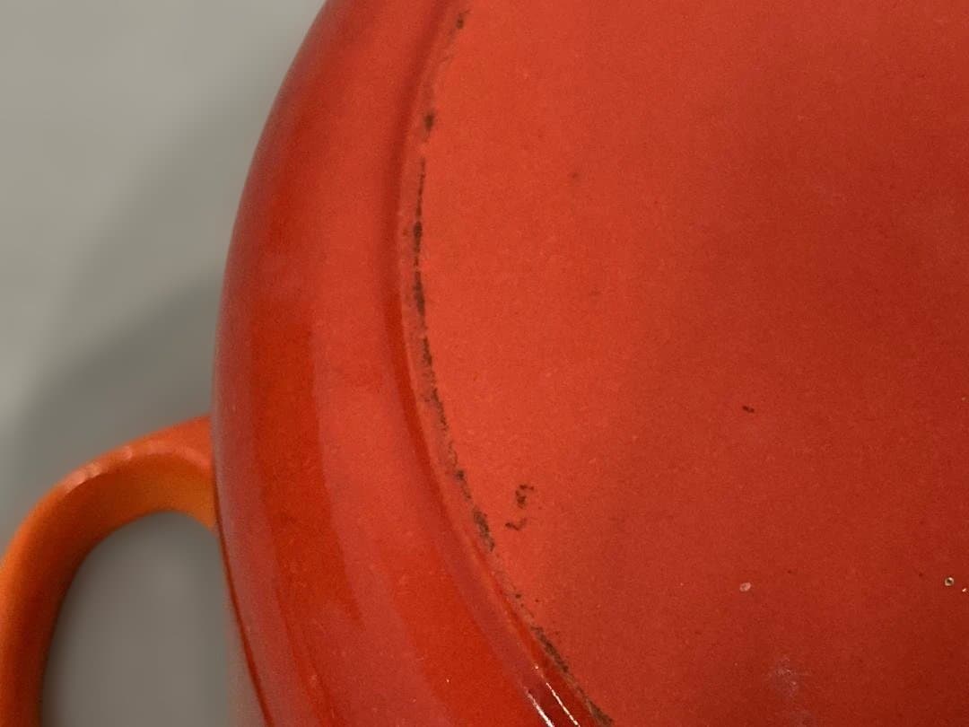 LE CREUSET ココット・ロンド　オレンジ 18cm ル・クルーゼ
