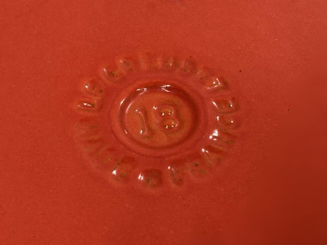 LE CREUSET ココット・ロンド　オレンジ 18cm ル・クルーゼ