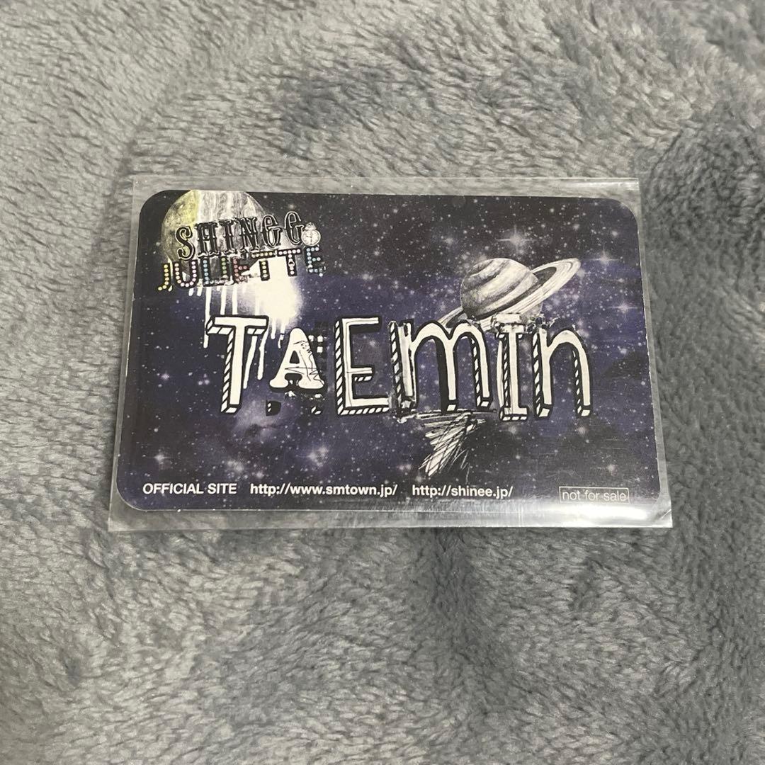 SHINee 샤이니 テミン TAEMIN トレカ juliette - メルカリ