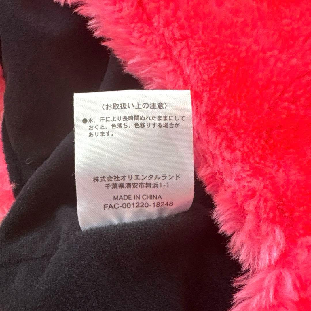 ディズニー ミッキー ファンキャップ 35周年 ピンク マフラー 手袋