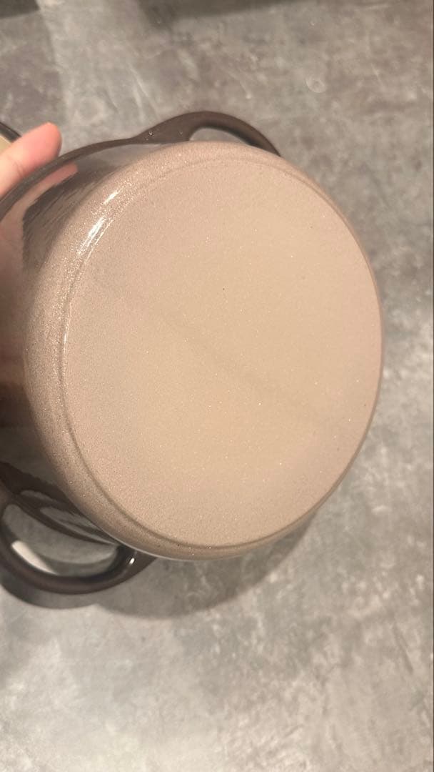 【状態良好パールブラウン】バーミキュラ オーブンポットラウンド18cm 無水調理