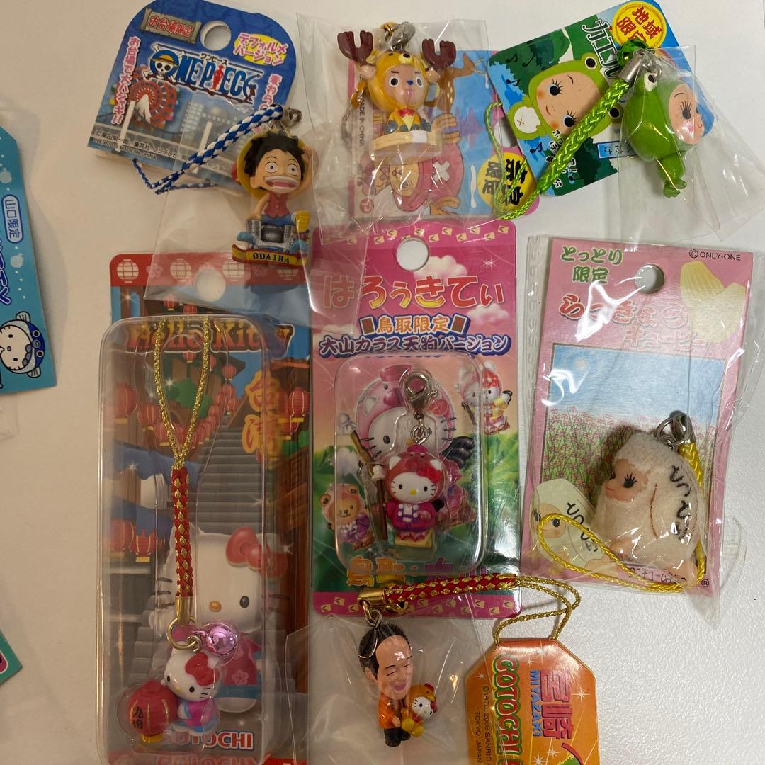 ご当地キティ根付けストラップ　まとめ　101個