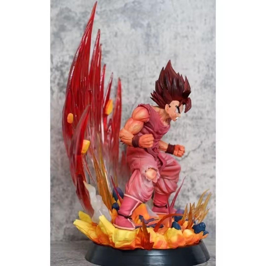 ドラゴンボール 悟空 界王拳 フィギュア ガレージキット塗装済み