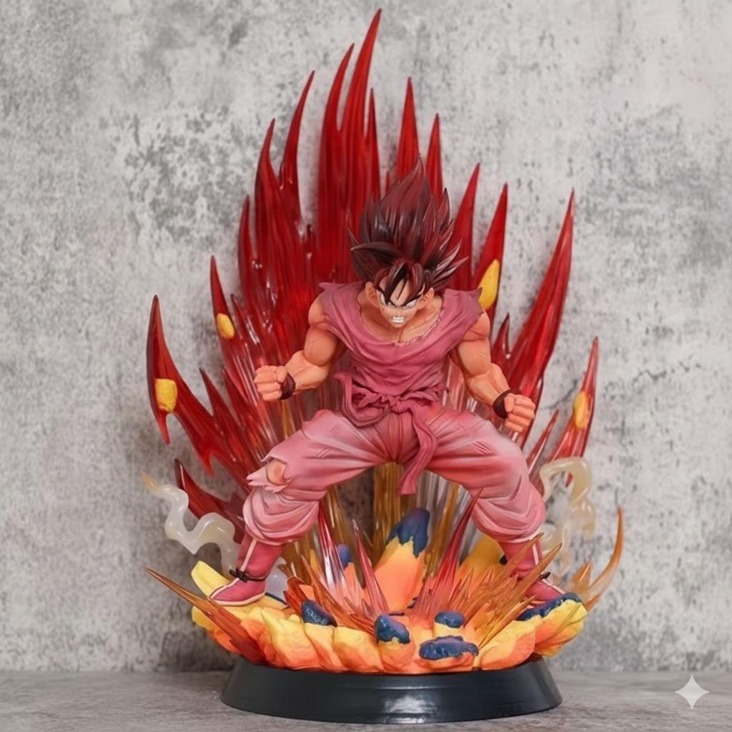 ドラゴンボール 悟空 界王拳 フィギュア ガレージキット塗装済み