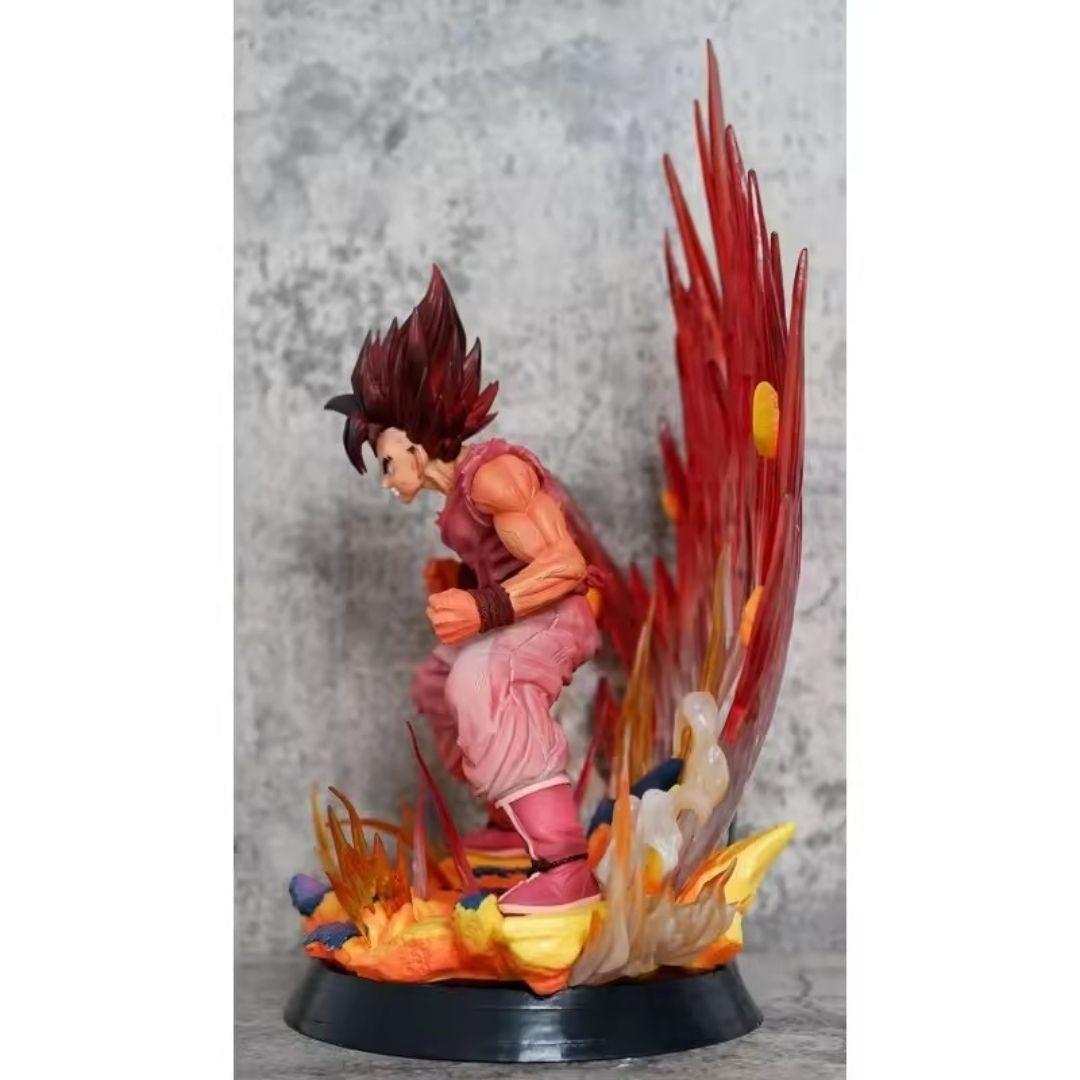 ドラゴンボール 悟空 界王拳 フィギュア ガレージキット塗装済み