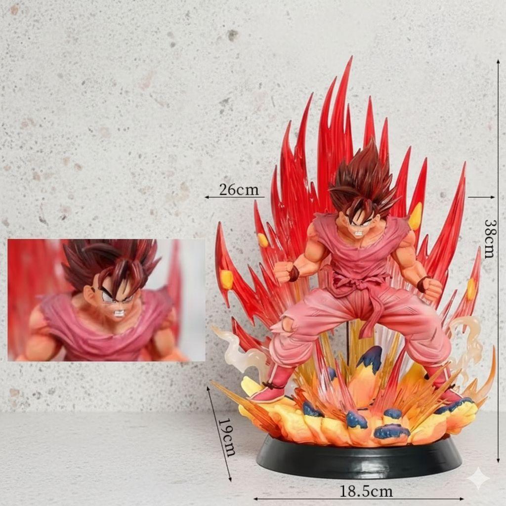 ドラゴンボール 悟空 界王拳 フィギュア ガレージキット塗装済み