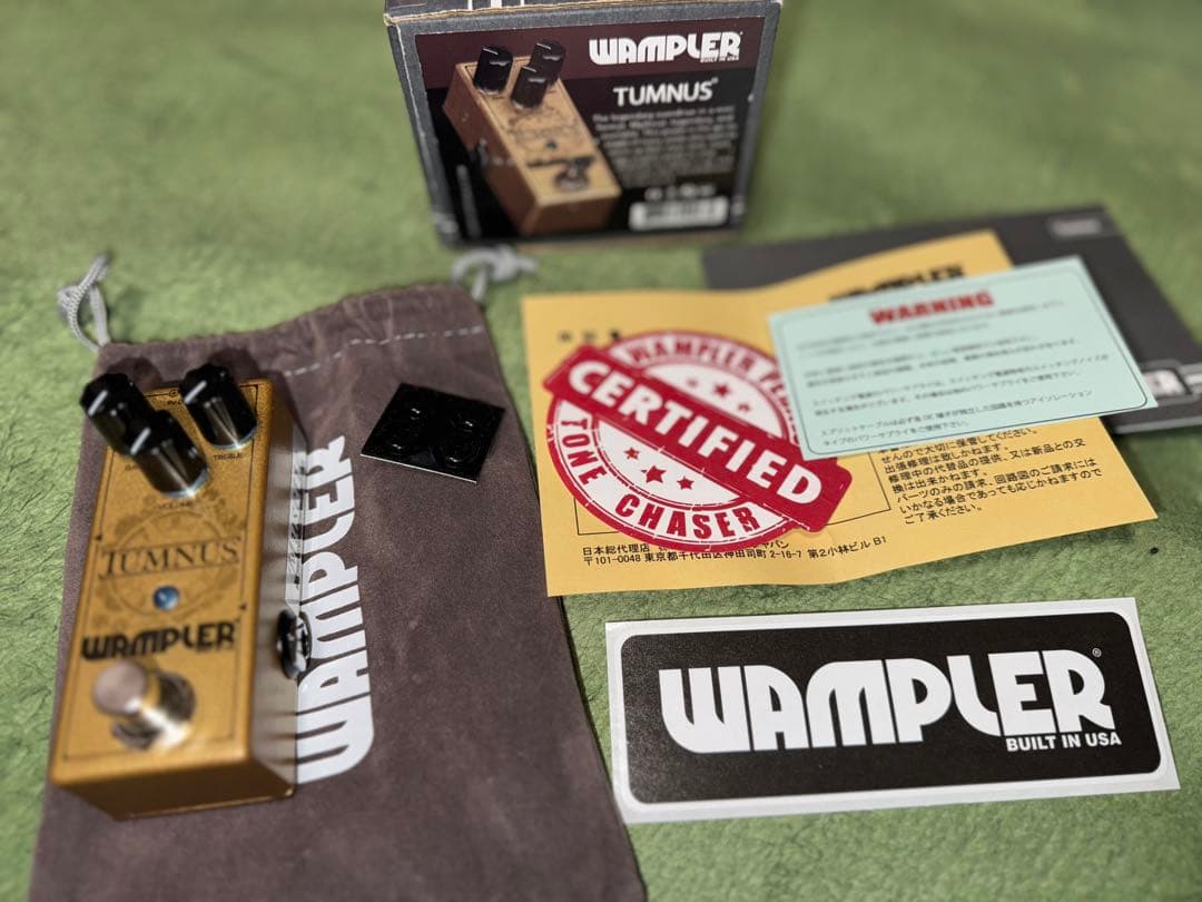 【新品同様】Wampler Tumnus ギターエフェクター