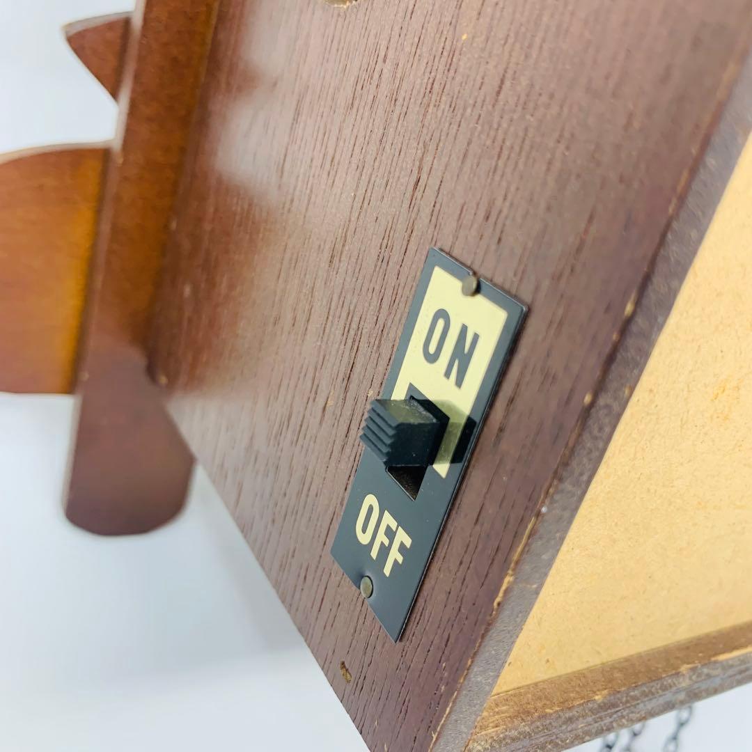 CITIZEN 鳩時計 4MJ234-B 昭和レトロ 高級クォーツ 壁掛け時計