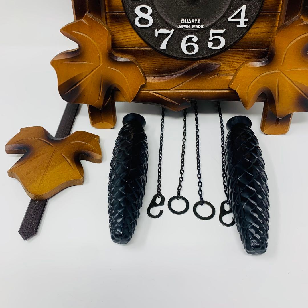 CITIZEN 鳩時計 4MJ234-B 昭和レトロ 高級クォーツ 壁掛け時計