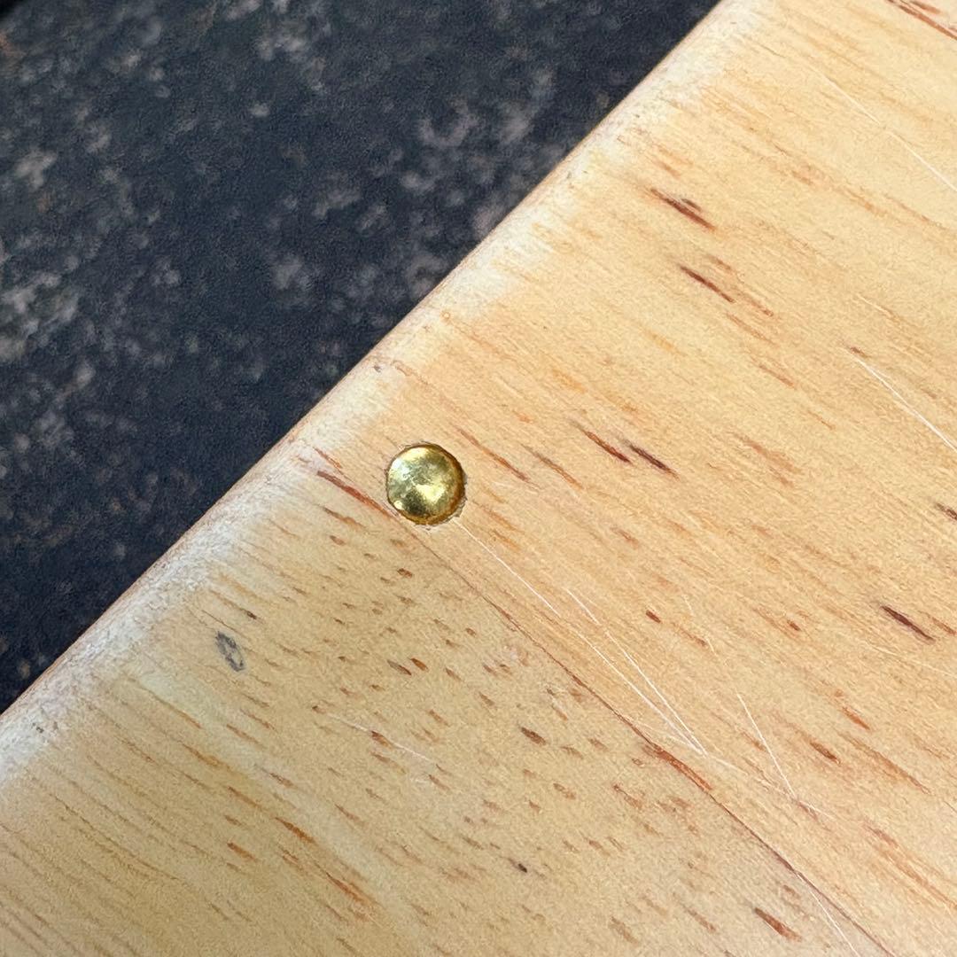 フランス製【ビンテージ木箱】ラベル 無垢材｜真鍮釘｜カフェトレー 収納 北欧