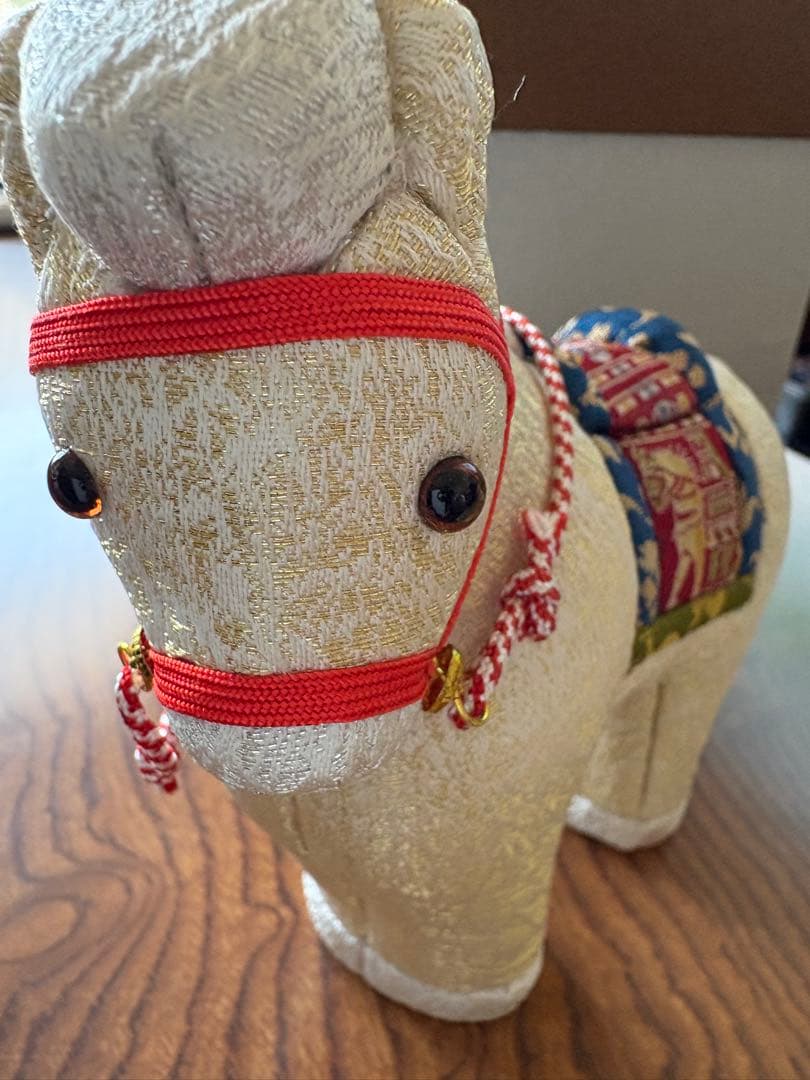 2026年干支 瀧村美術織物　木目込み人形　馬