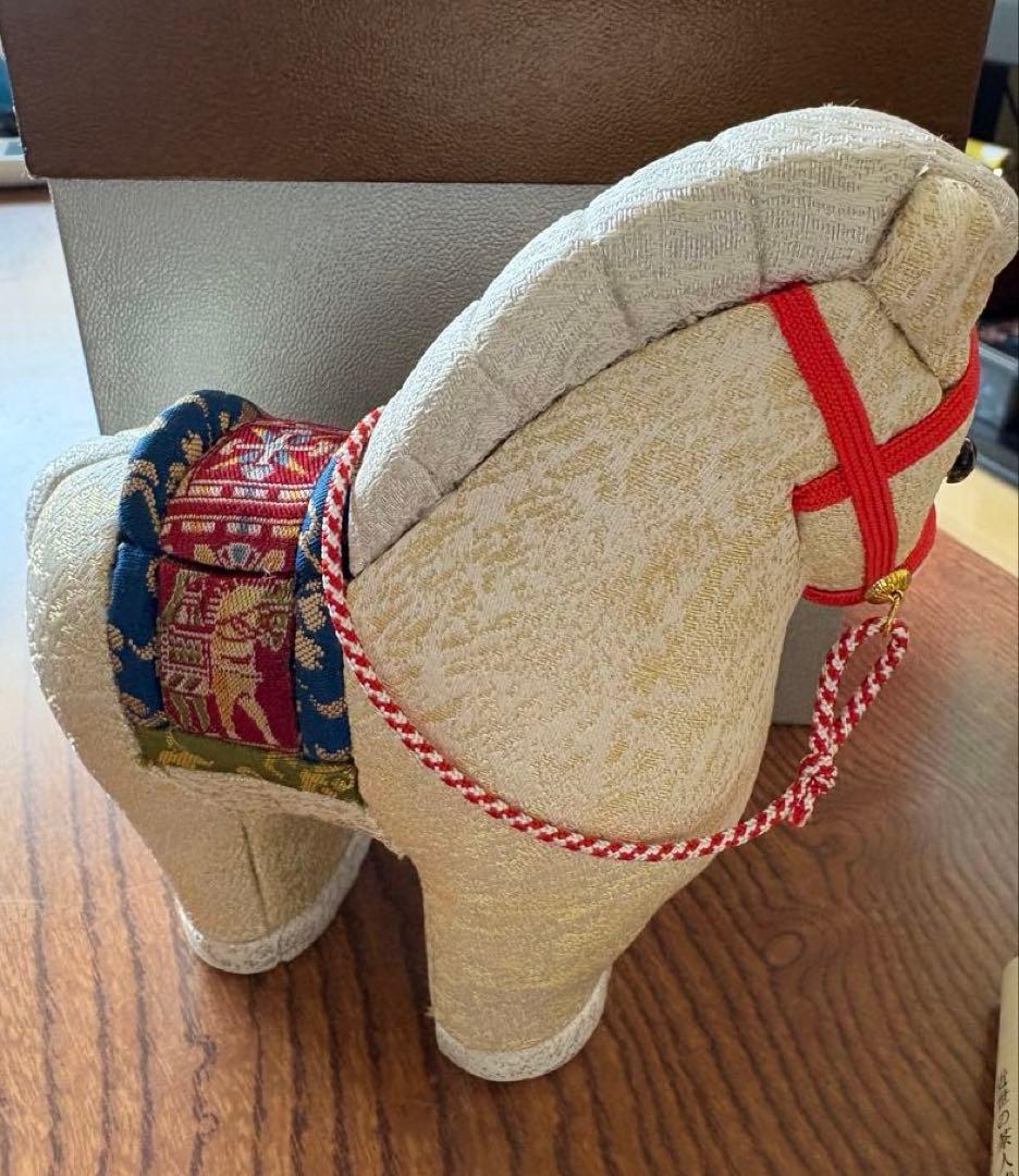 2026年干支 瀧村美術織物　木目込み人形　馬