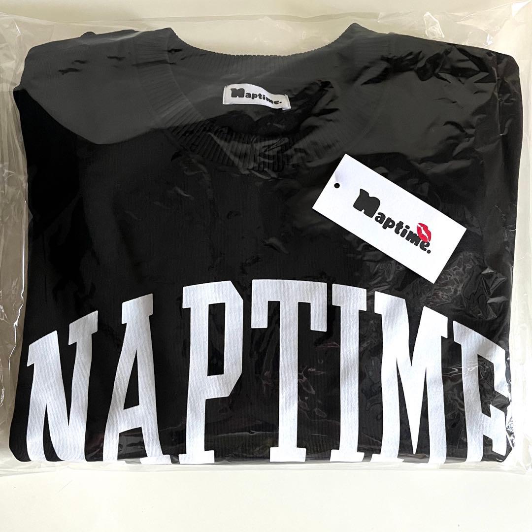 未使用】 naptime. ナップタイム プルオーバー スウェット＊Nissy