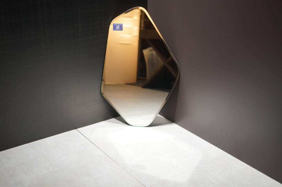 塩川光明堂 ウォールミラー 鏡 クォーツシリーズ 450 QUARZ-450