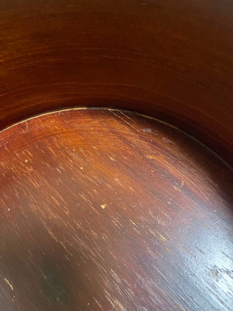 ちゃびつ　茶櫃　おひつ　曲げわっぱ　昭和レトロ　蓋付き　状態良