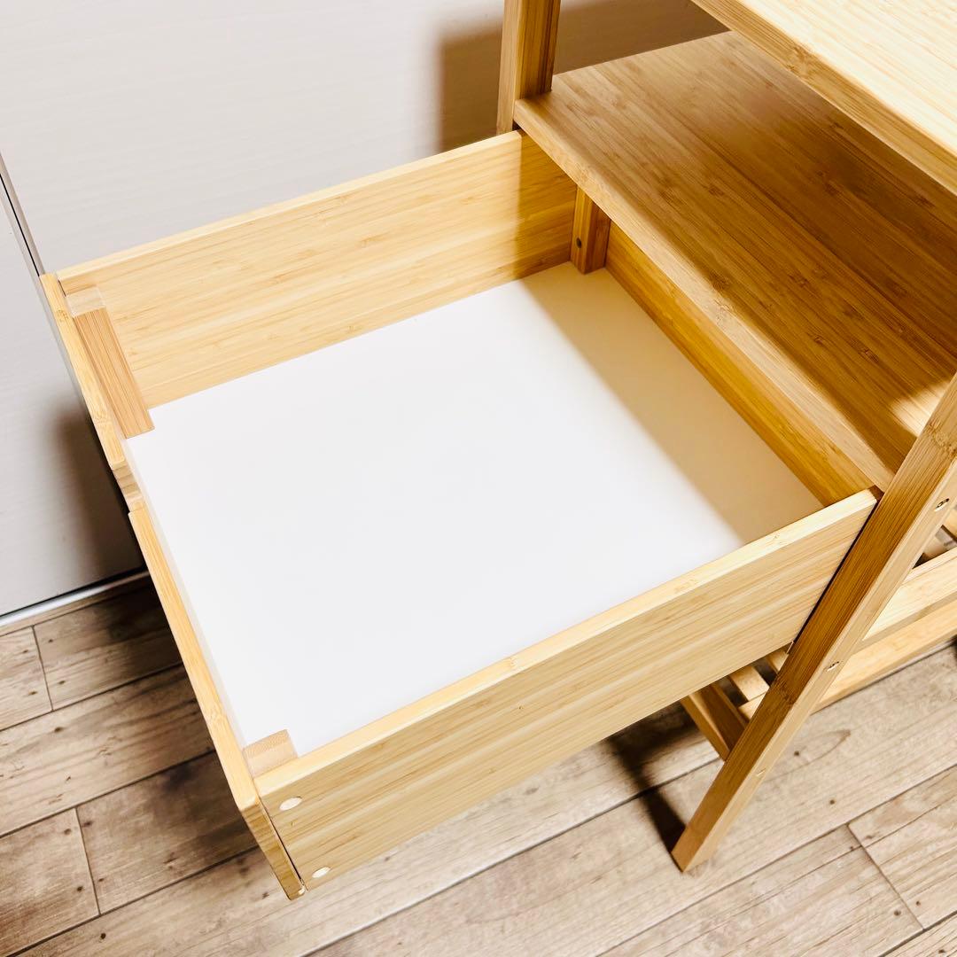 【美品 組立済】IKEA NORDKISA ノールドシーサ サイドテーブル