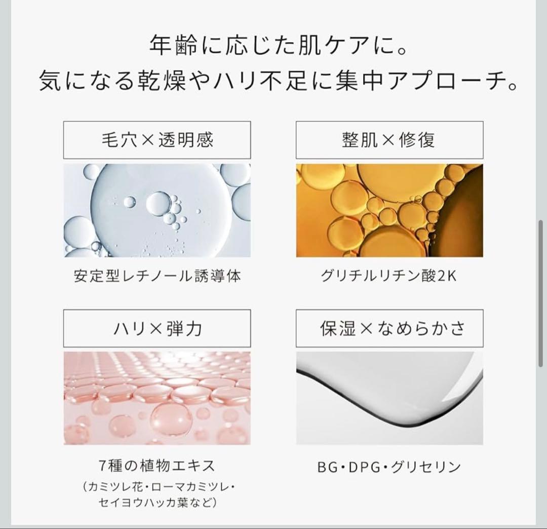 冬の乾燥に負けない肌❣️美容液 メンズ レチノール ベタつかない ビタミン