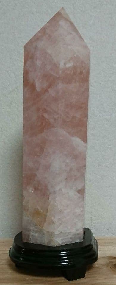 天然石　六角柱 ローズクォーツ　4キロ