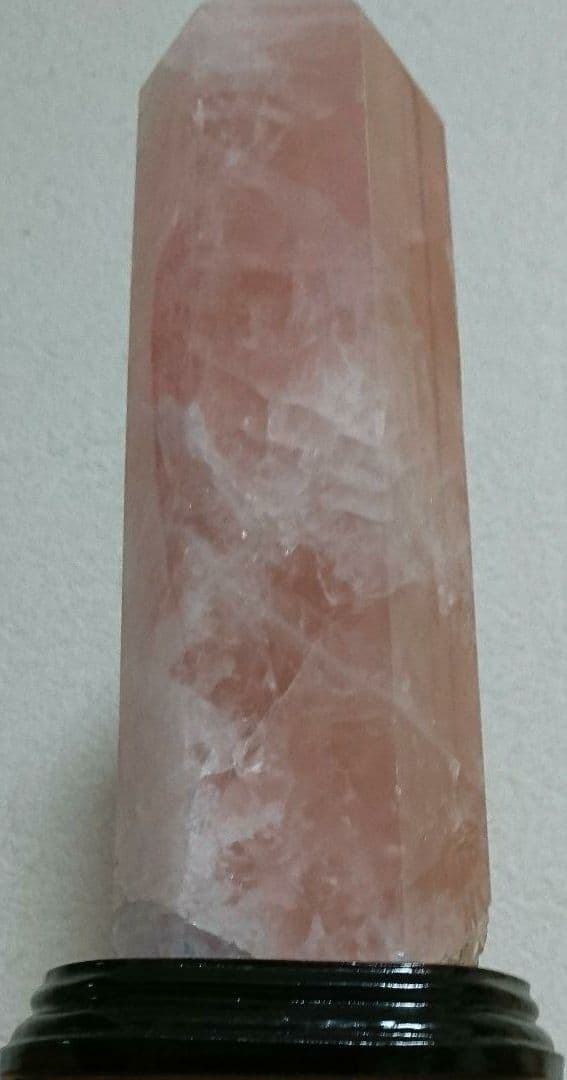 天然石　六角柱 ローズクォーツ　4キロ