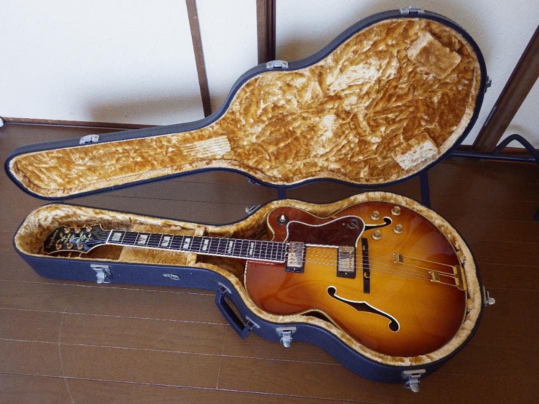 エピフォンEpiphoneエンペラーJ 寺田楽器製 フルアコ 状態良し・美品