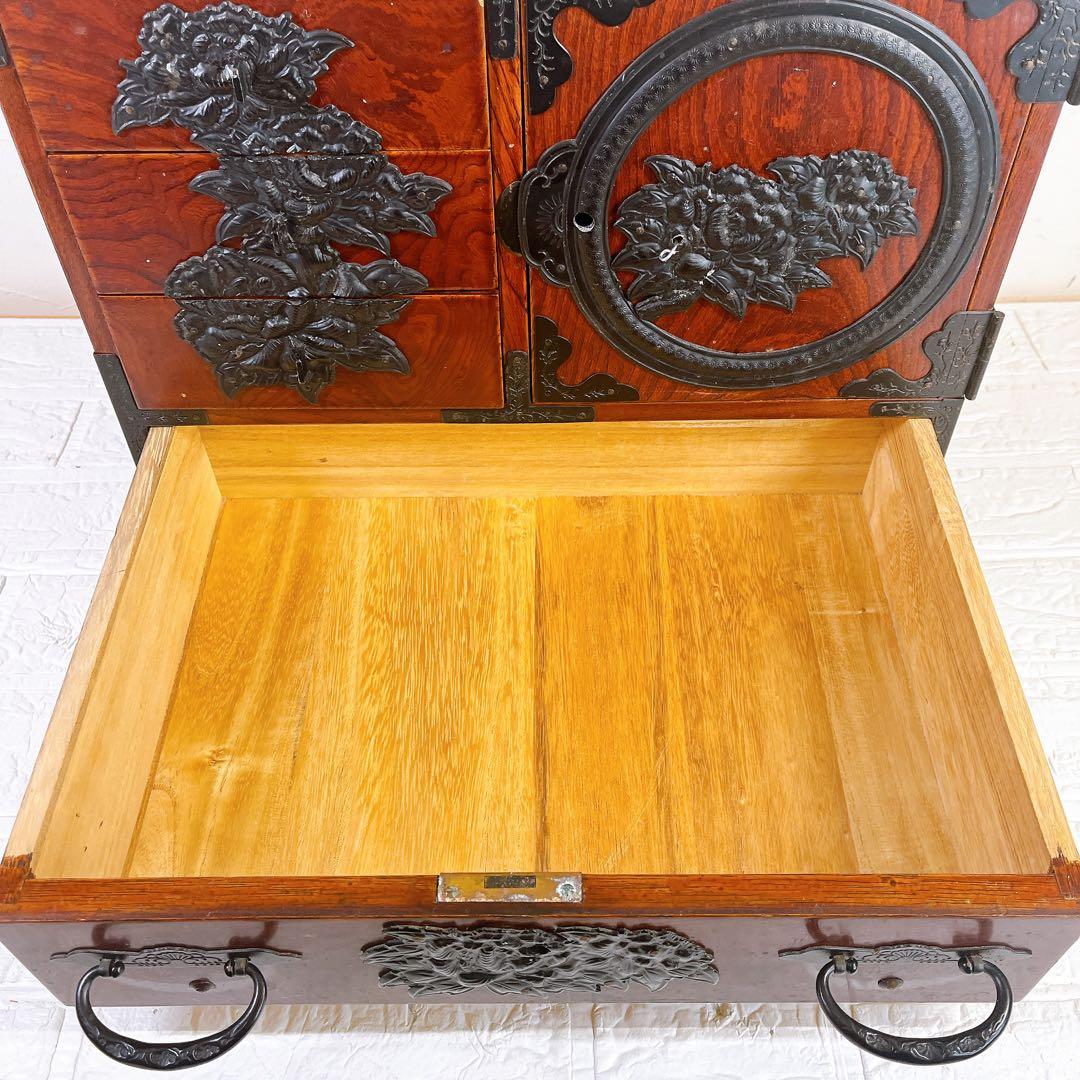 高級品✨️】門間箪笥店 仙台箪笥 木地呂塗り 訳あり - メルカリ