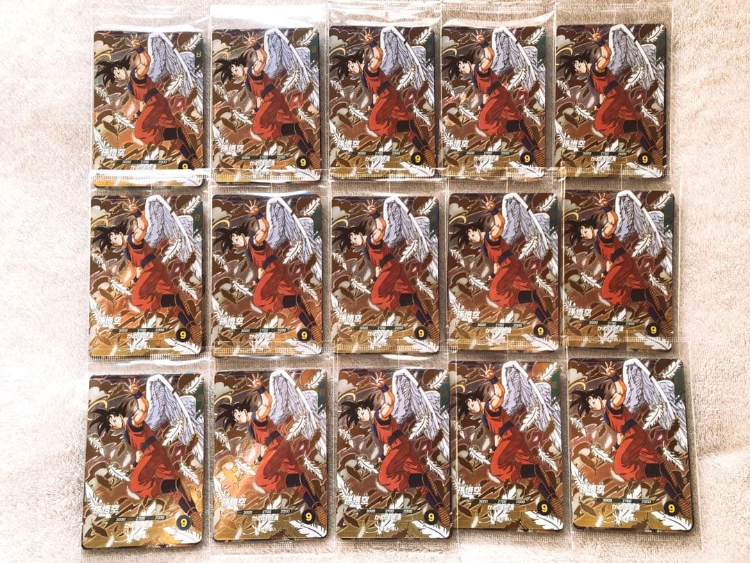 ドラゴンボールダイバーズ 天使悟空 配布3種セット 未開封 【15セット