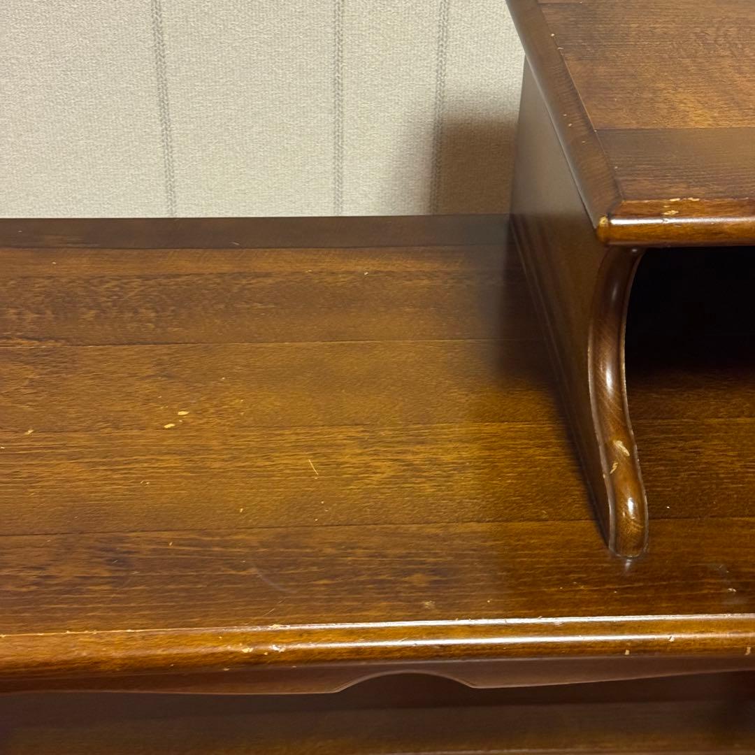 カリモク　テレフォンベンチ　グランドコロニアル　ヨークタウン　レトロ　家具