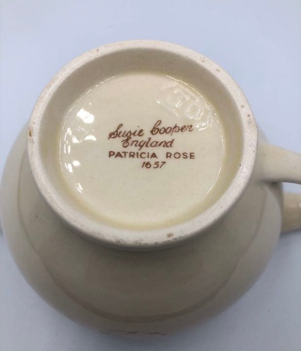 スージークーパー パトリシアローズ　ミルクジャグ　クリーマー