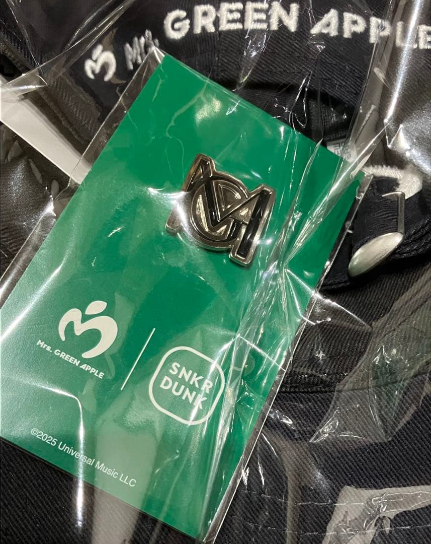 ミセスグリーンアップル スニダンコラボ ニューエラ キャップ ネイビー