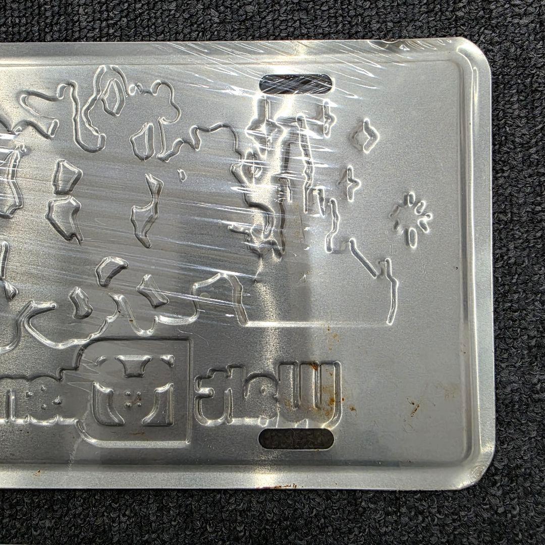 Walt Disney World ナンバープレート　金属　ミッキー　ミニー