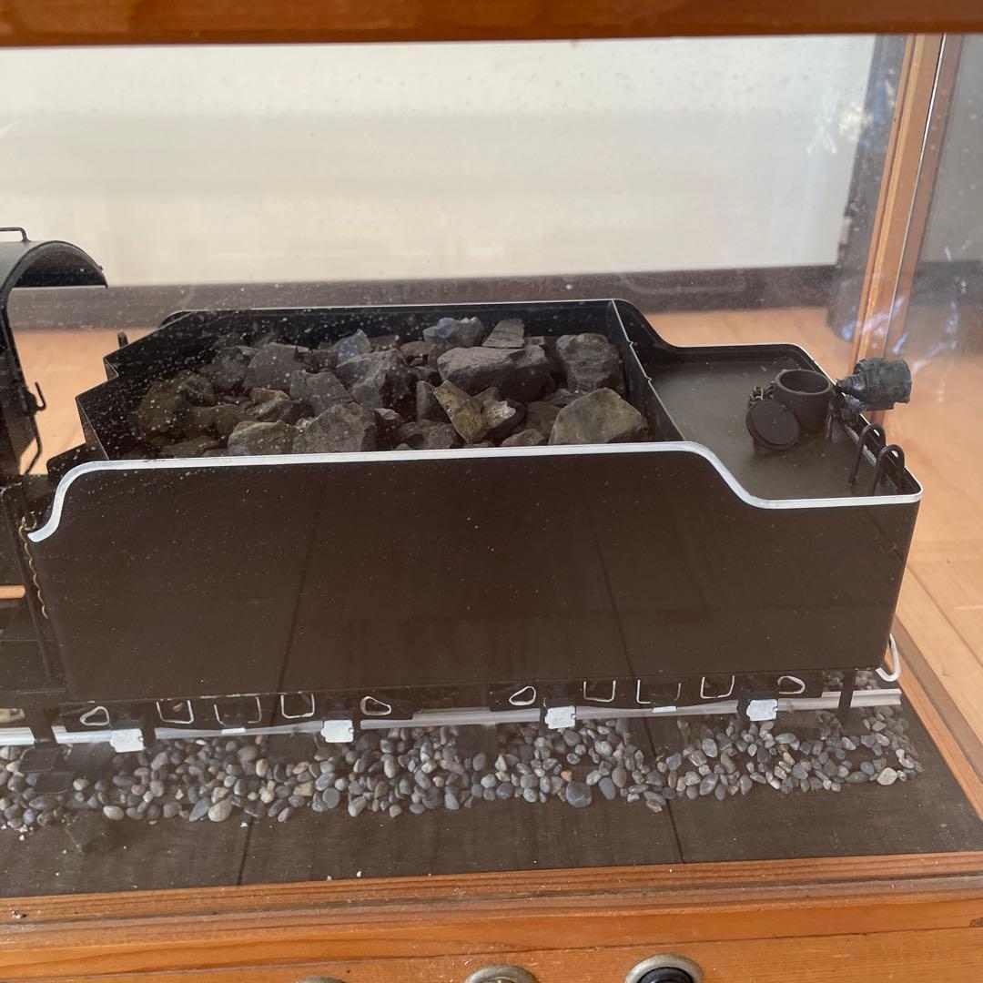 日本の蒸気機関車模型 ガラスケース付き C571 - メルカリ