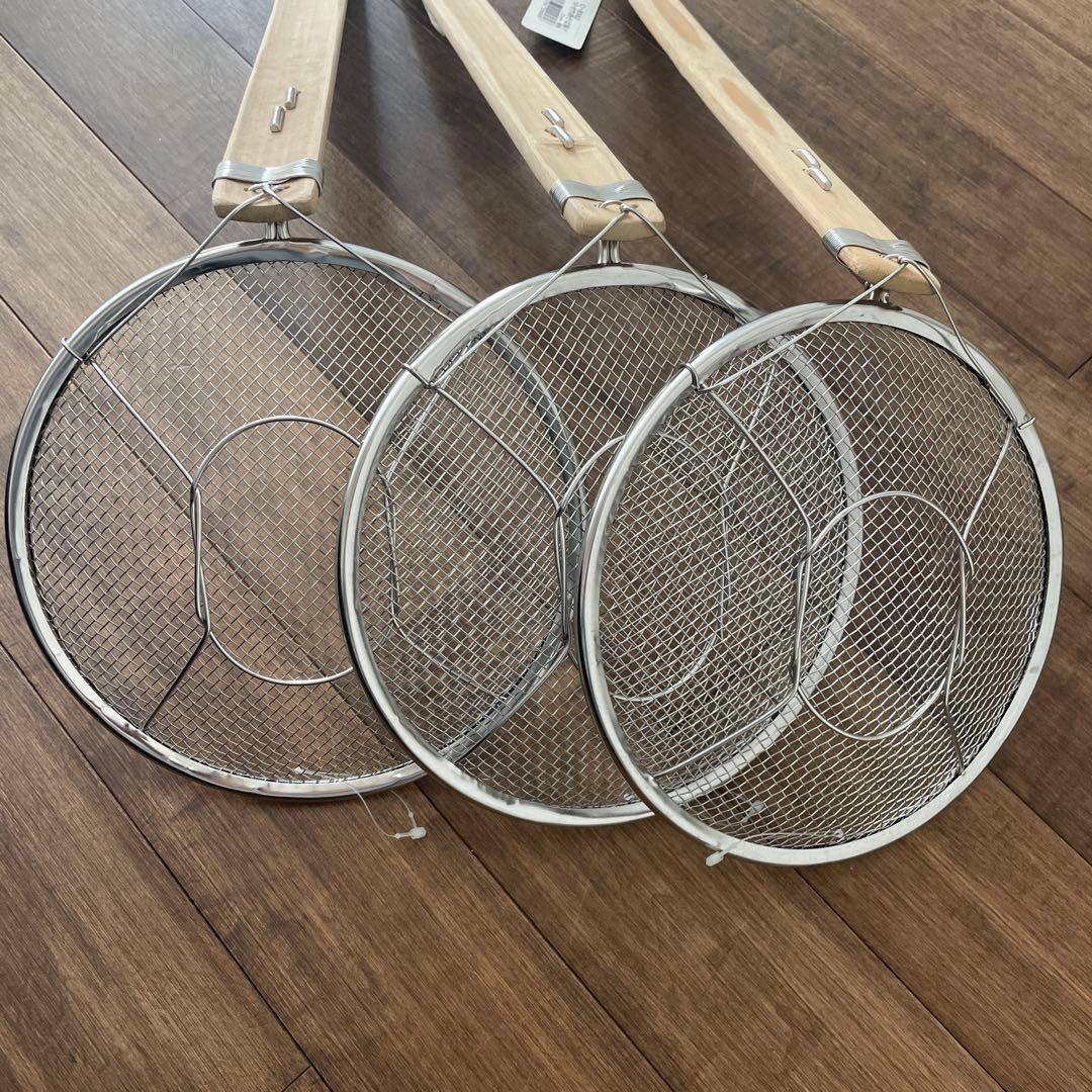 パール金属 業務用 18-8竹柄そば揚げ21.cm縦型 C-9582 3個 - メルカリ