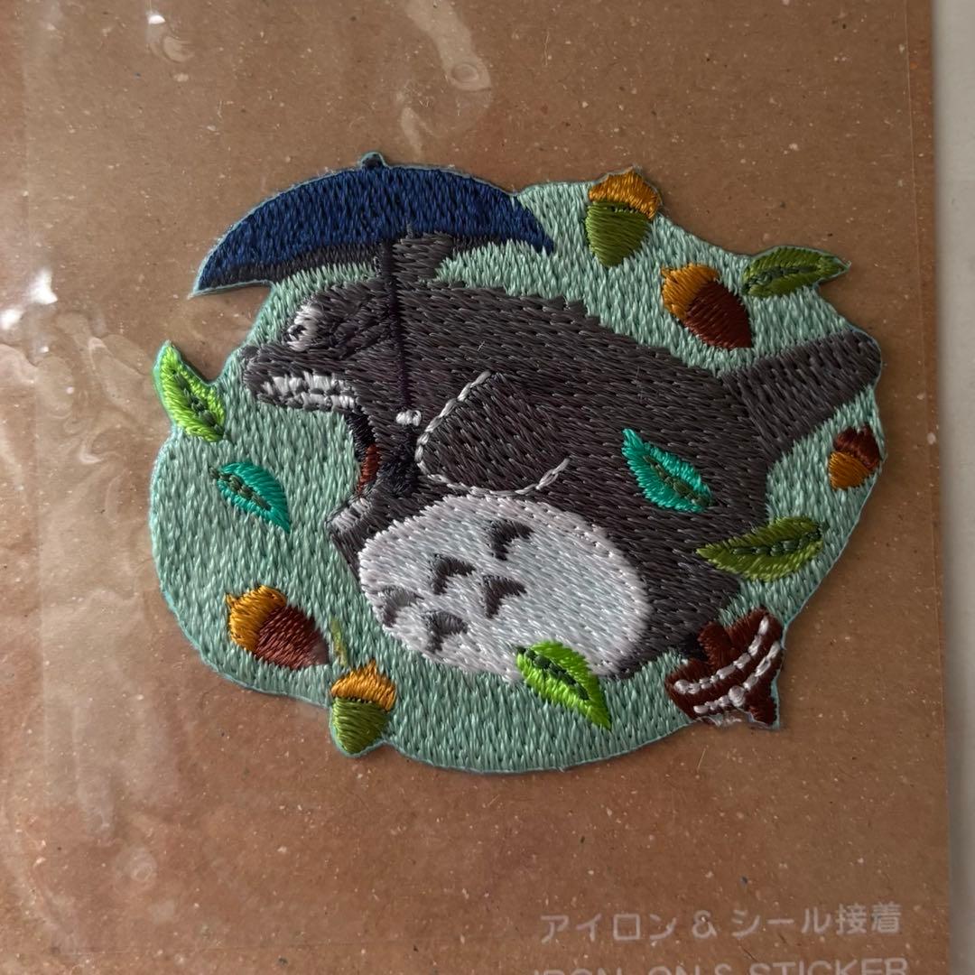 新品未使用】ジブリパークオリジナル トトロ 刺繍ワッペン - メルカリ