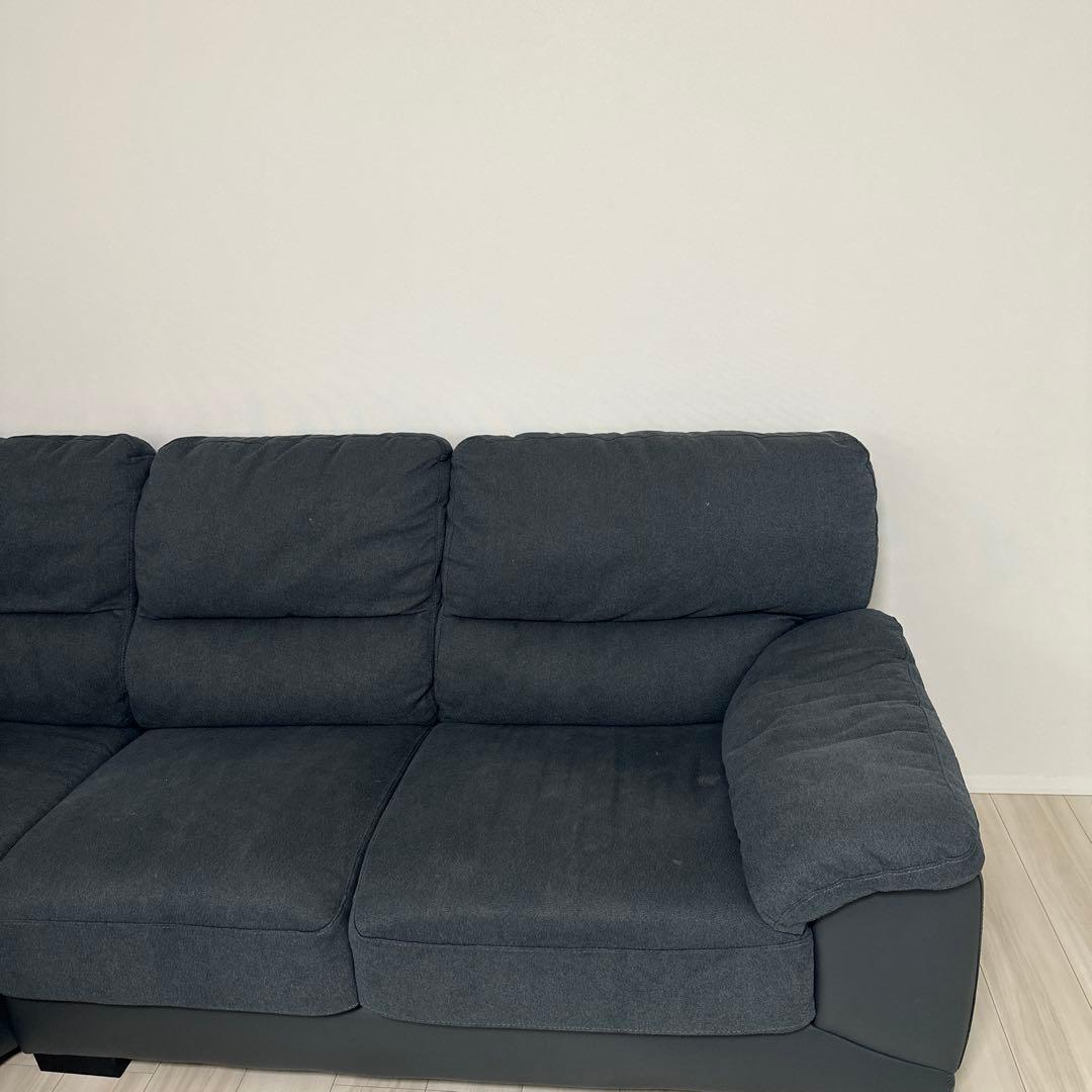 ニトリ　L字ソファ　コーナーソファ　カウチソファ　引き取り限定 ソファー