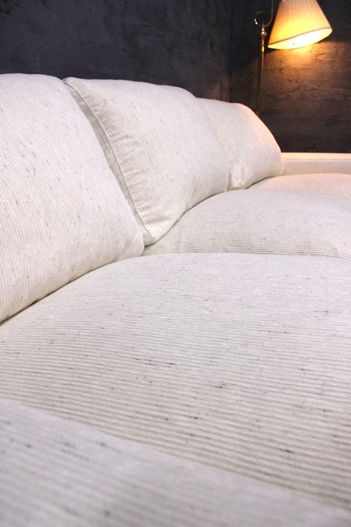 首都圏送無料〜 奇跡の快適性 ACTUSフルフェザー コーナー カウチ ソファ