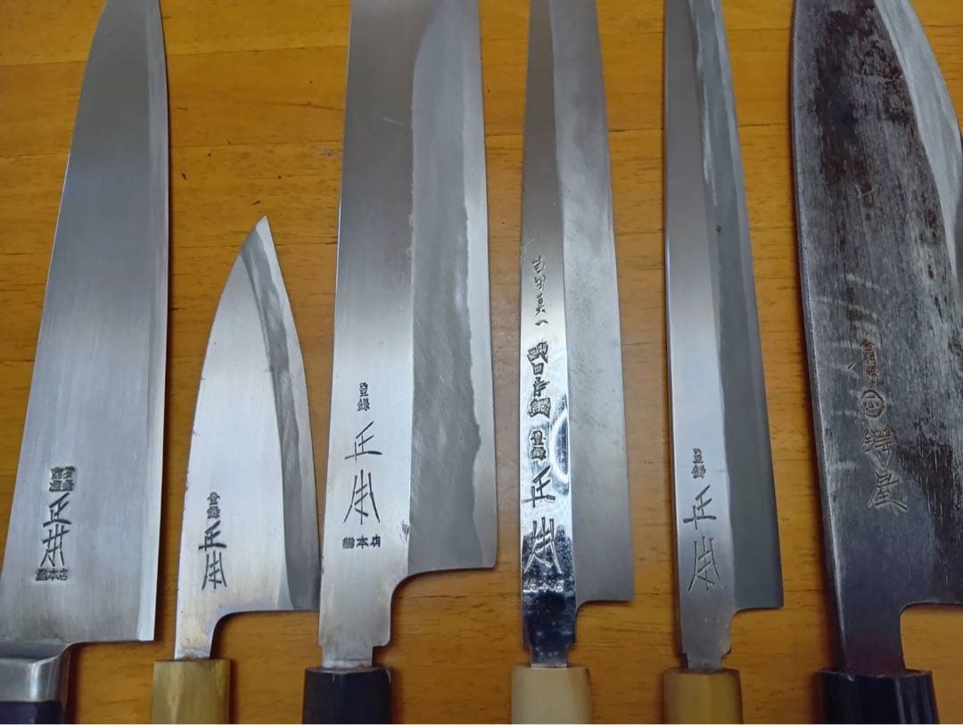 正本総本店　包丁　セット　バラ売り