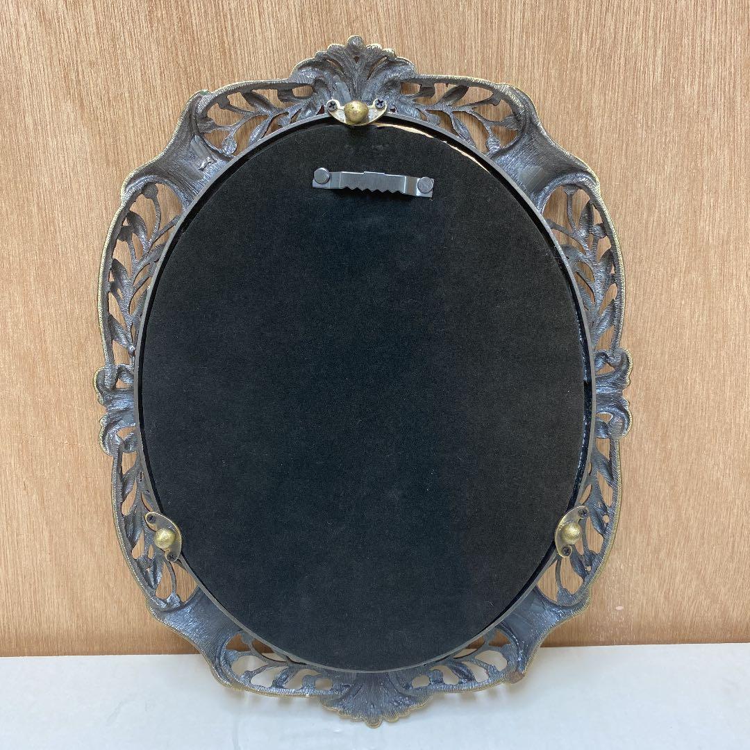 アールヌーボー　壁掛け鏡　ミラー