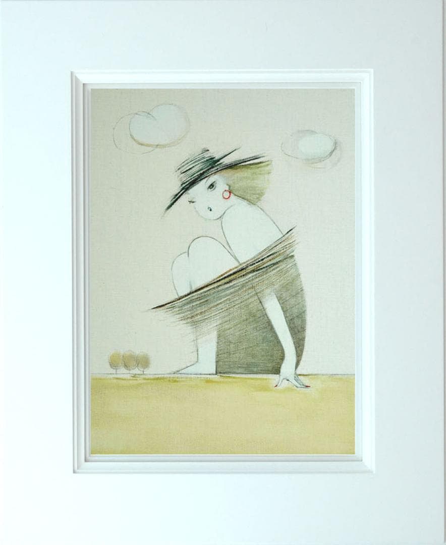 油絵 菅家令子 絵 絵画 インテリア 額付(銀) F3-041014 人物 女性