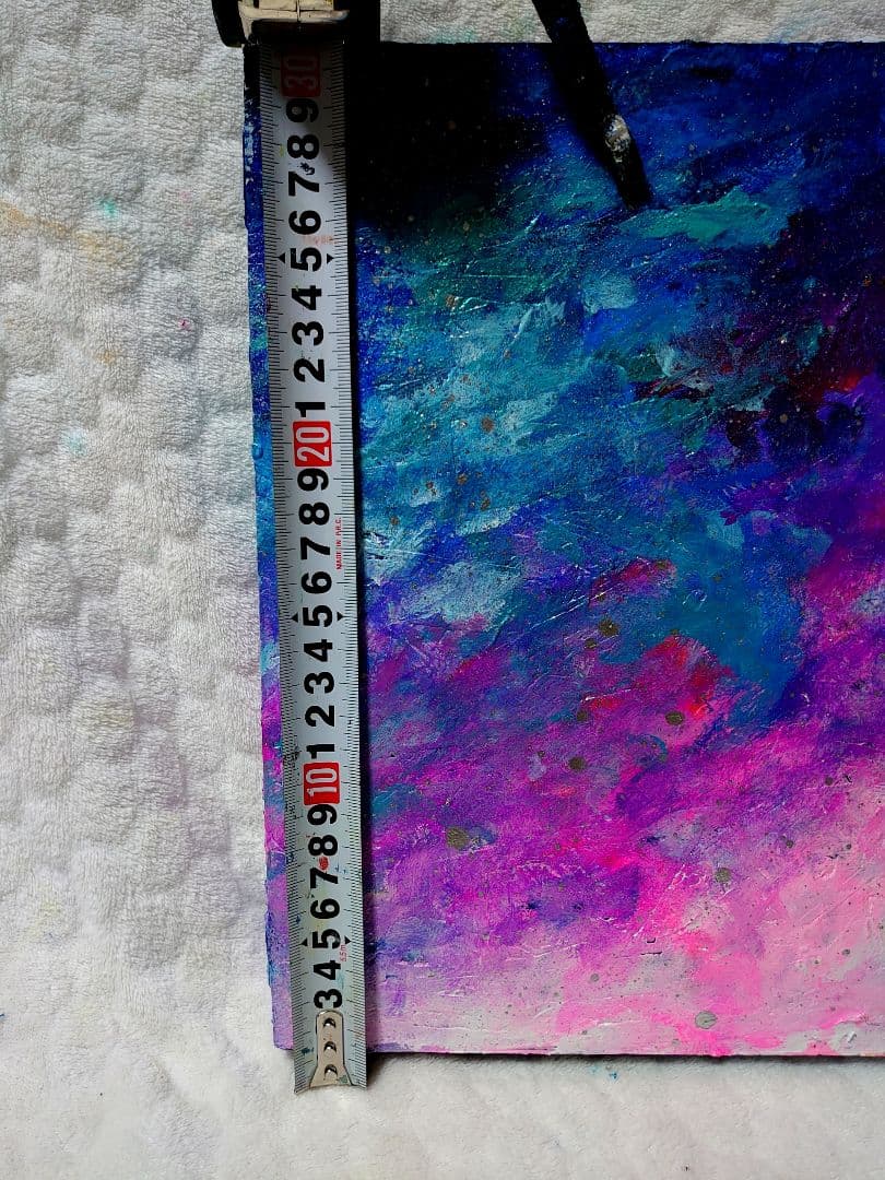 油絵 絵画 ブックボックス【夜の海】 - メルカリ