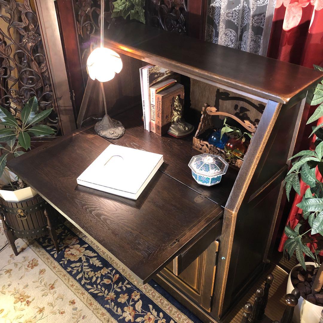 Sale 国産ヴィンテージ 北海道旭川 近藤工芸 ライティングビューロー