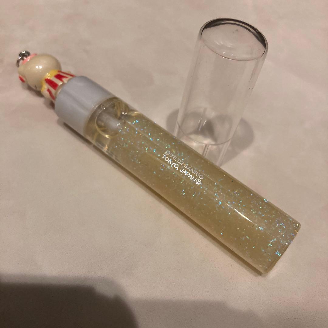 レトロ《2002年 ハローキティ リップグロス》当時物 コスメ☆イエロー