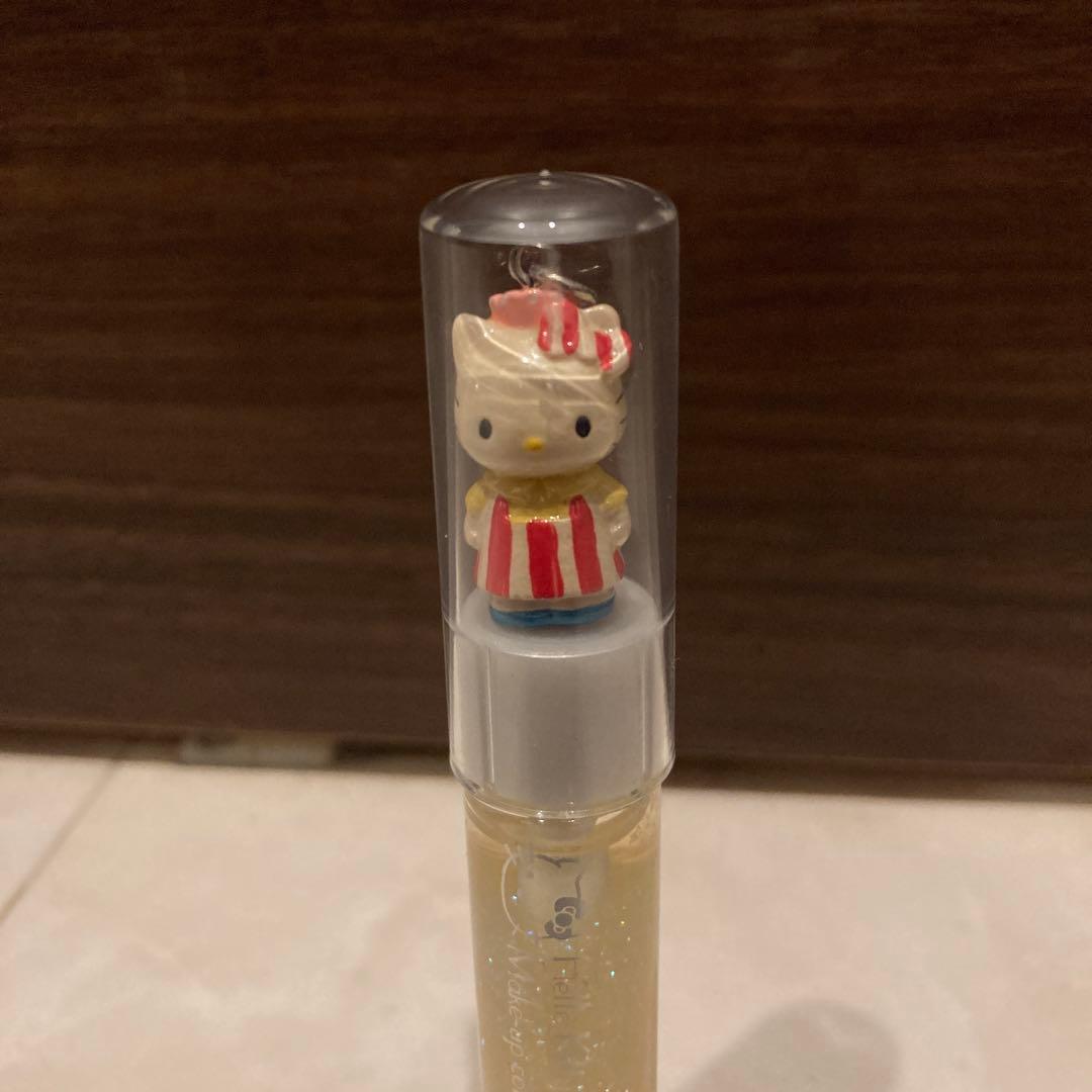 レトロ《2002年 ハローキティ リップグロス》当時物 コスメ☆イエロー