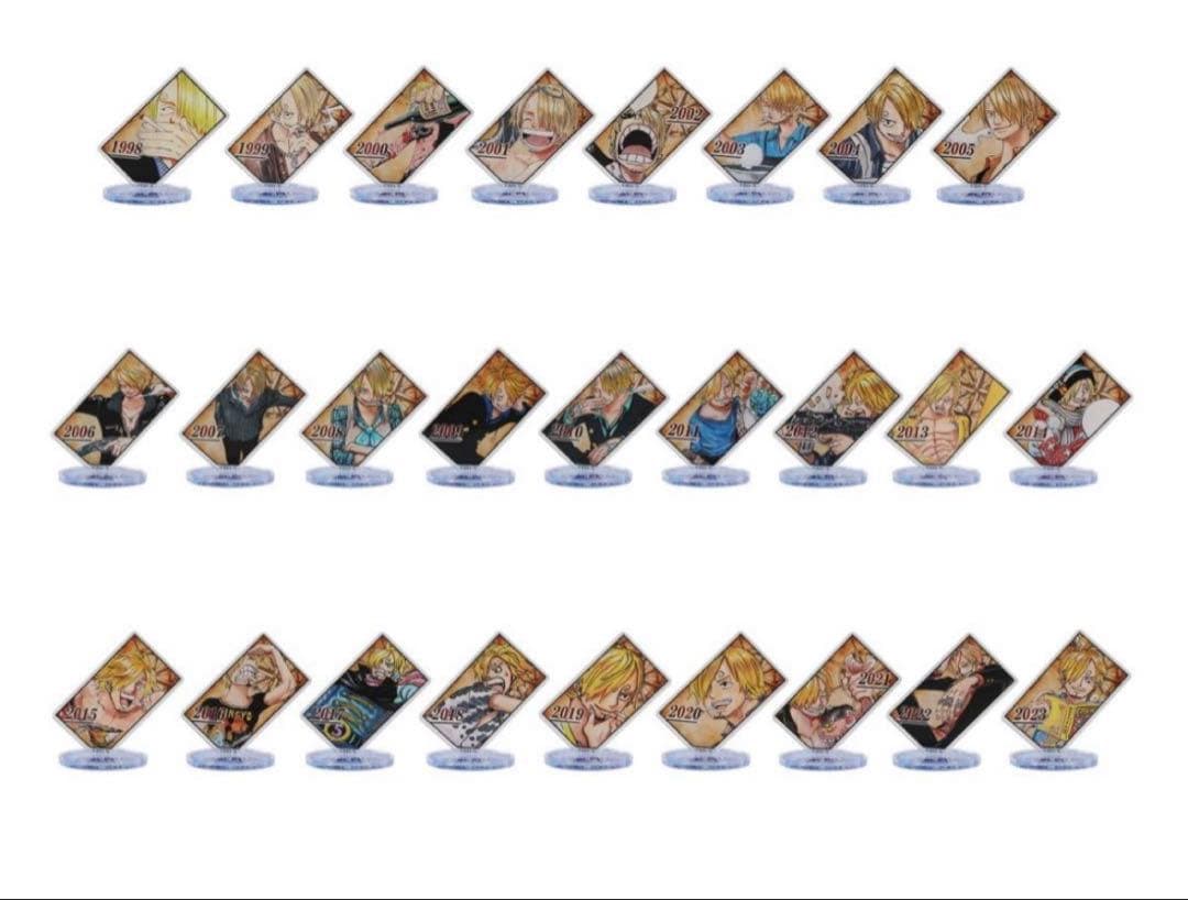 『ONE PIECE』アクリルキャラコレクション　SANJI 全26種セット