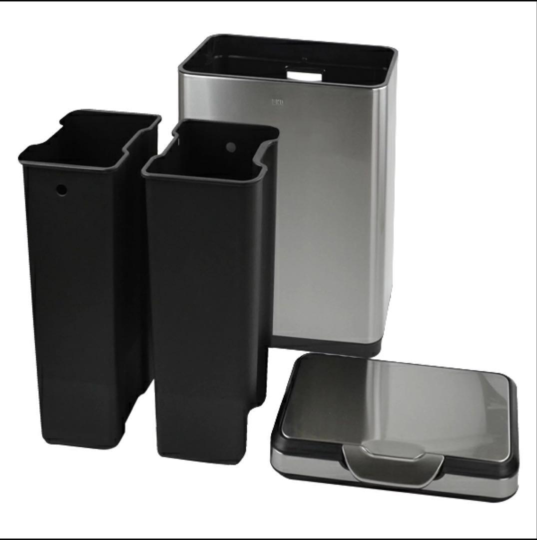 EKO 分別ゴミ箱タッチプロビン ワイド 20L＋20L