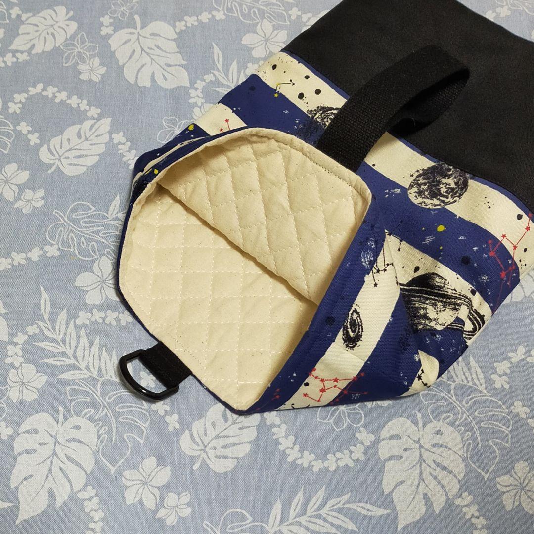 ボーダー宇宙　上履き袋