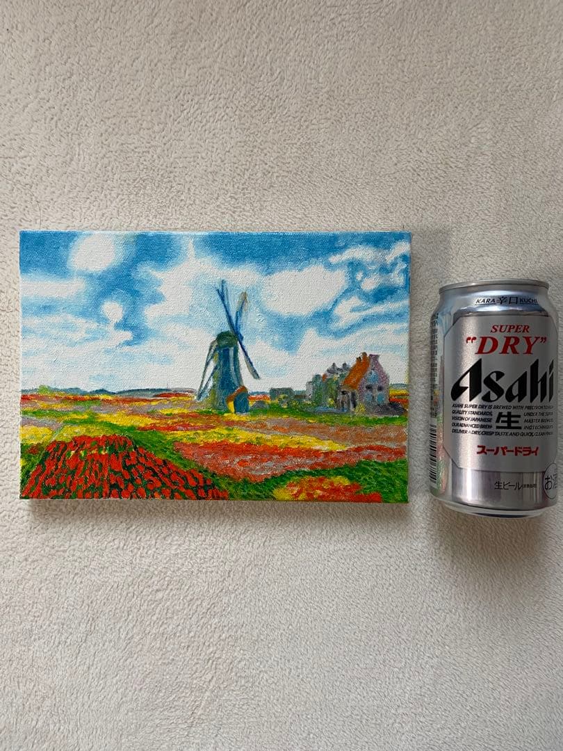 モネ　肉筆手描きの油絵模写画